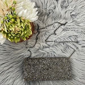 RSVP beaded evening bag